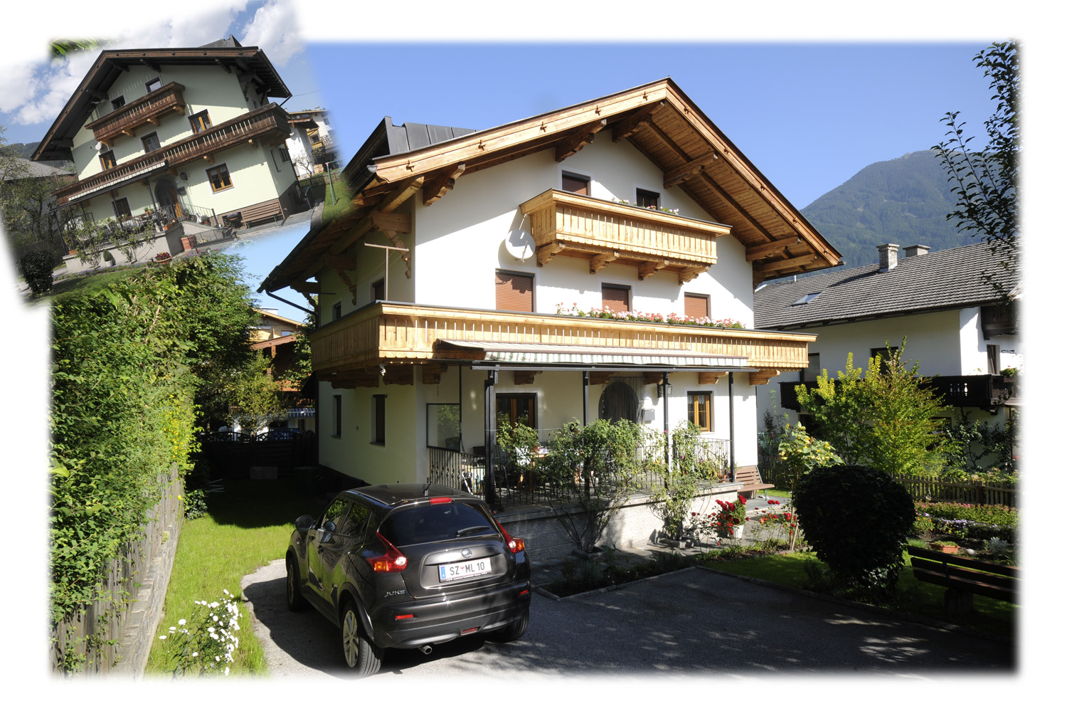 Fassade Leitner Zusammengestellt