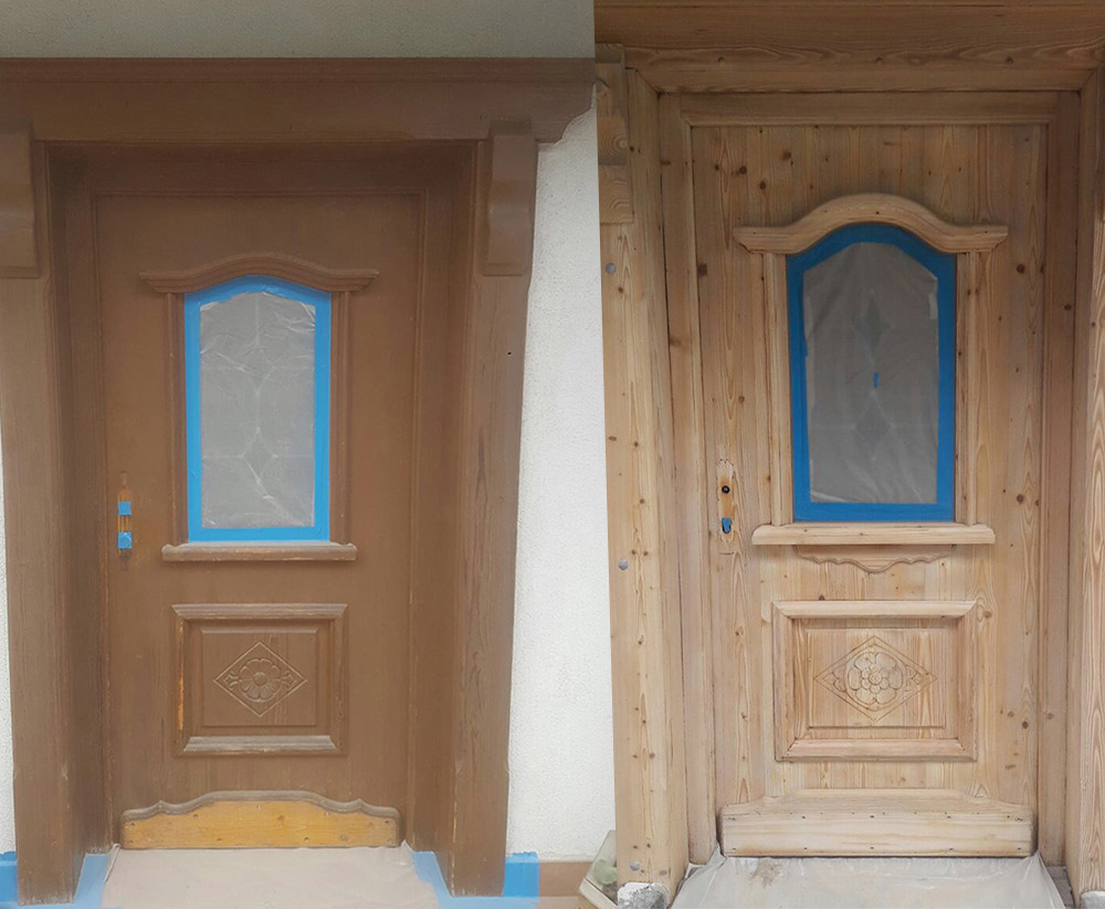 Fassade Vorher Nachher